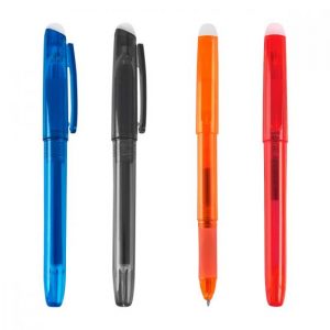 BOLÍGRAFO GEL CON GOMA 040